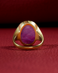 Roman intaglio ring depicting a Bacchante