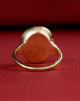 Intaglio ring with the bust of Dionysos