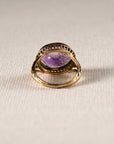 Greek Amethyst Intaglio ring